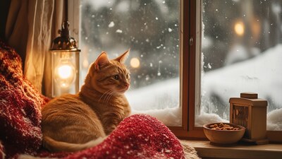 Zdraví koček v zimním období: Jak podpořit Vašeho mazlíčka, aby zvládl chladné měsíce