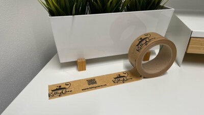 Kitty Care dělá další krok k ekologii: Nová papírová lepící páska pro lehčí balíčky