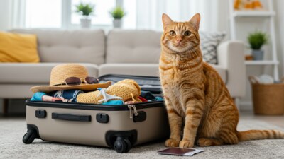 Kočka a dovolená: Kompletní průvodce pro bezstresové léto