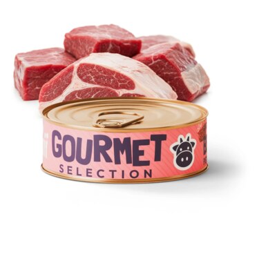 ZUII Gourmet Selection – Šťavnaté hovězí kousky, 80 g