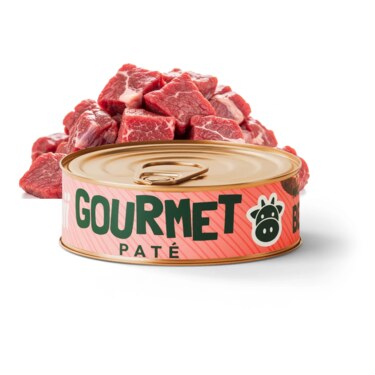 ZUII Gourmet paté – Mleté s hovězím, 80 g