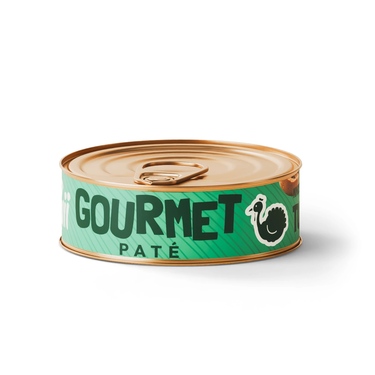 ZUII Gourmet paté – Mleté s krůtím, 80 g