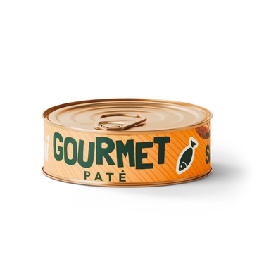 ZUII Gourmet paté – Mleté s lososem, 80 g
