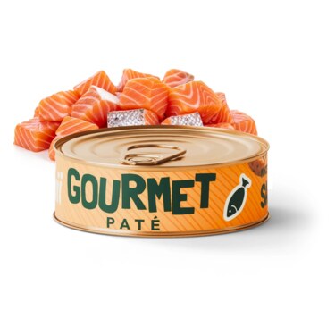 ZUII Gourmet paté – Mleté s lososem, 80 g