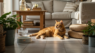 Kočka a horké dny: Prevence, příznaky a první pomoc