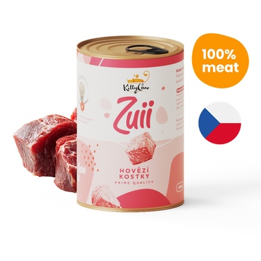 Zuii Kostky hovězí svaloviny, 400 g