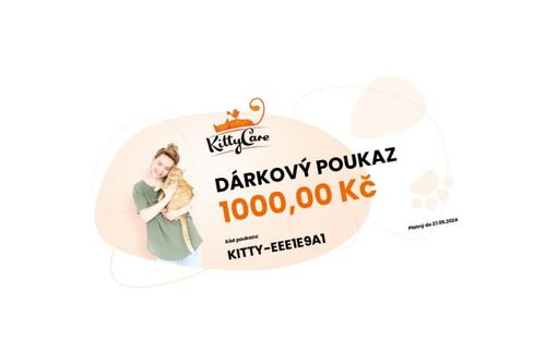 Dárkový poukaz 1000 Kč
