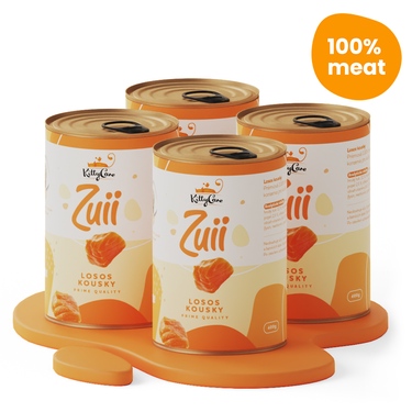 4x Losos kousky, 4x400 g