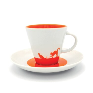 Šálek s podšálkem, 80 ml